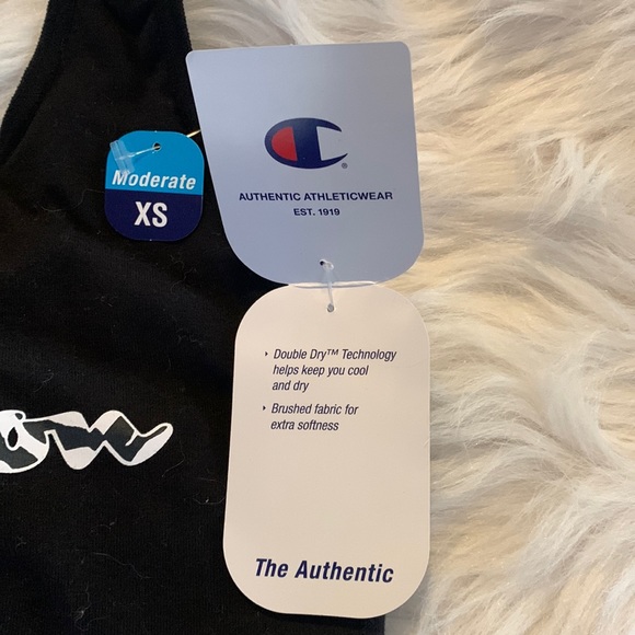 🧑‍🎄 CHAMPION Zebra Print Racerback Sports Bra NWT XS - Picture 6 of 7